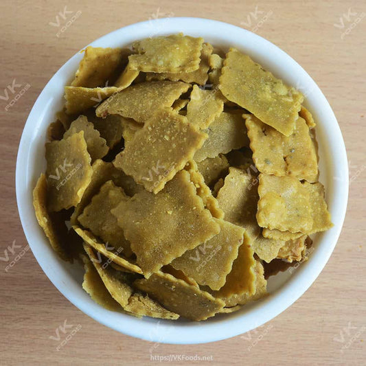 Browntop Millet Spicy Shankarpali - 500gm
