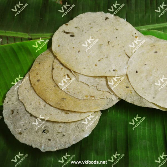 Crispy and Healthy Sweet Potato Papad